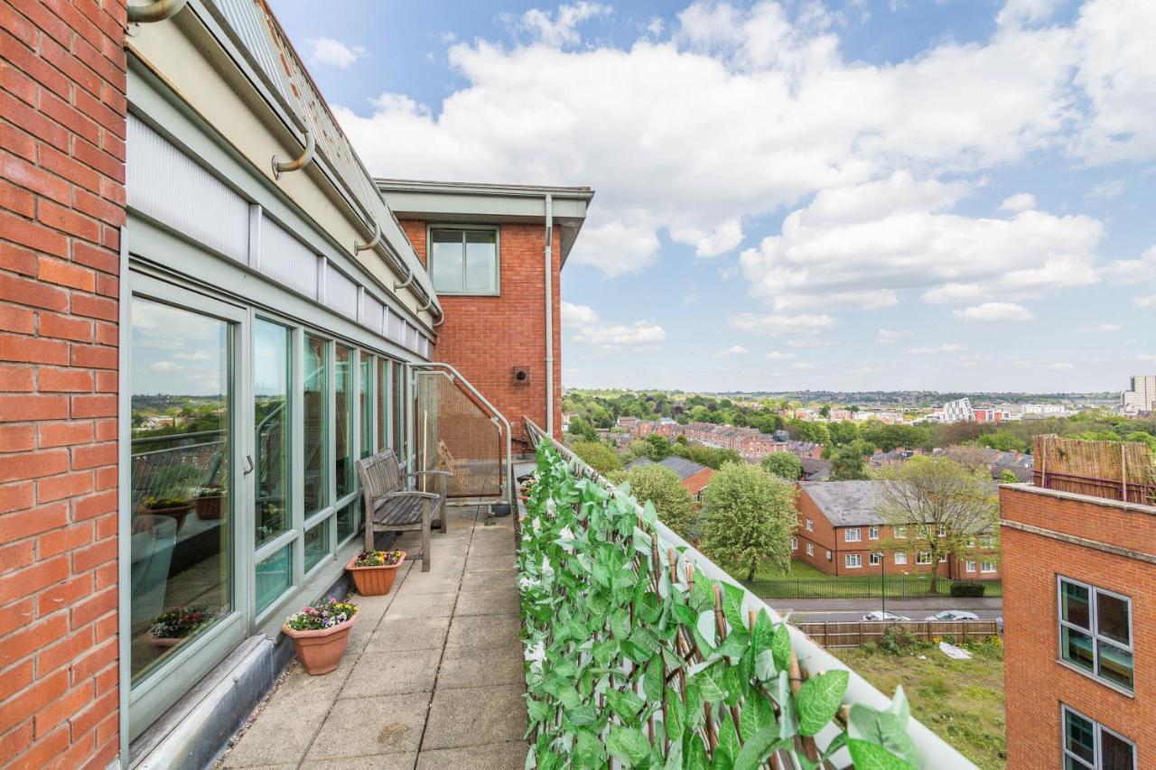 Raleigh Penthouse, Luxury Apartment With Balcony And Parking Nottingham Eksteriør billede